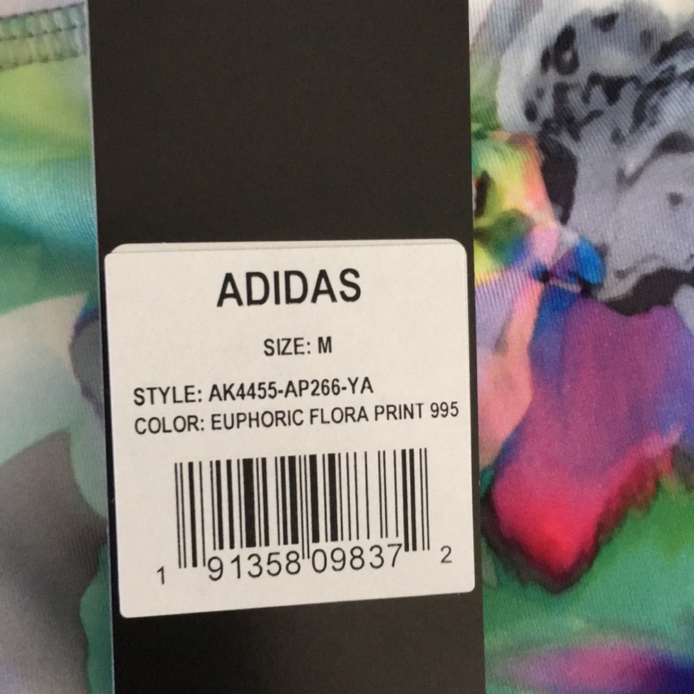 ♦️NWT Adidas Climalite Capri leggings , M - Picture 6 of 8